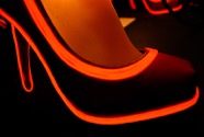 cannery chromeo leg shoe detail